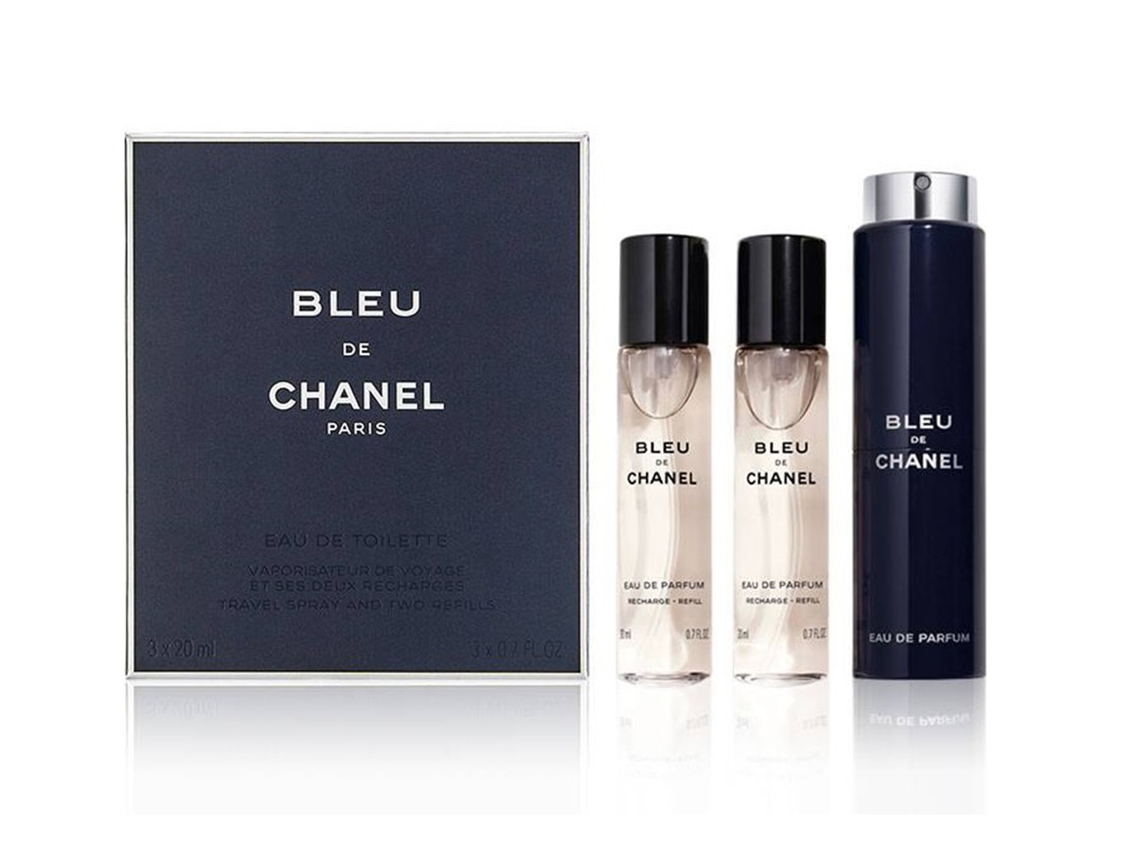 Chanel Bleu Twist And Spray Eau De Parfum For Men