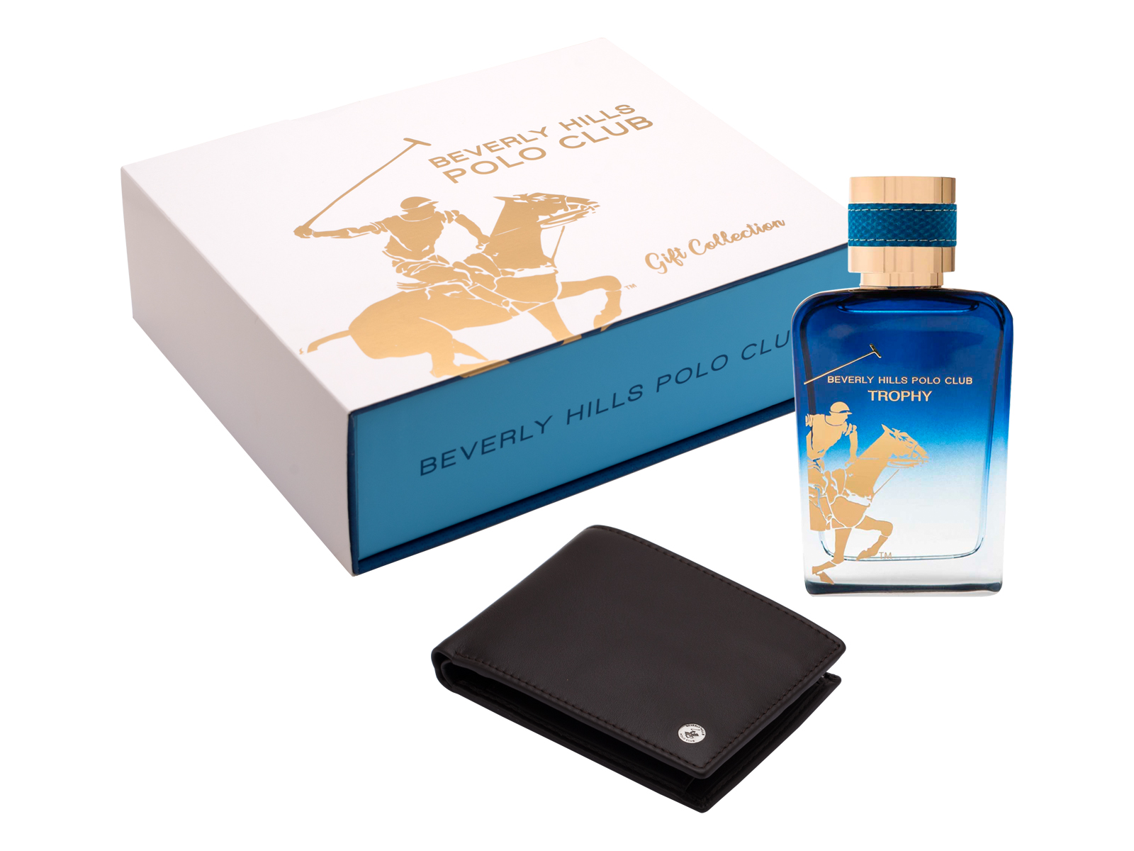 Beverly Hills Polo Club Trophy Eau De Toilette 100ML Set For Men