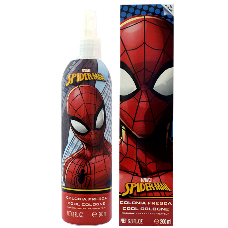 Air Val Marvel Spider-Man Cool Cologne 200ML Boxed